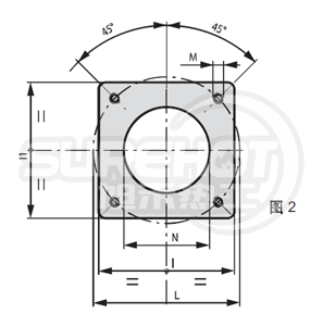 百得SPARK 18DSGW燃燒器法蘭圖